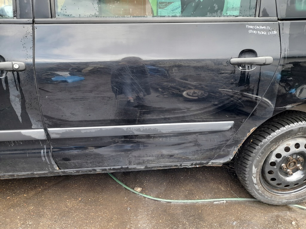 фото №4, Ford galaxy i fl дверь левый задняя левая solid black
