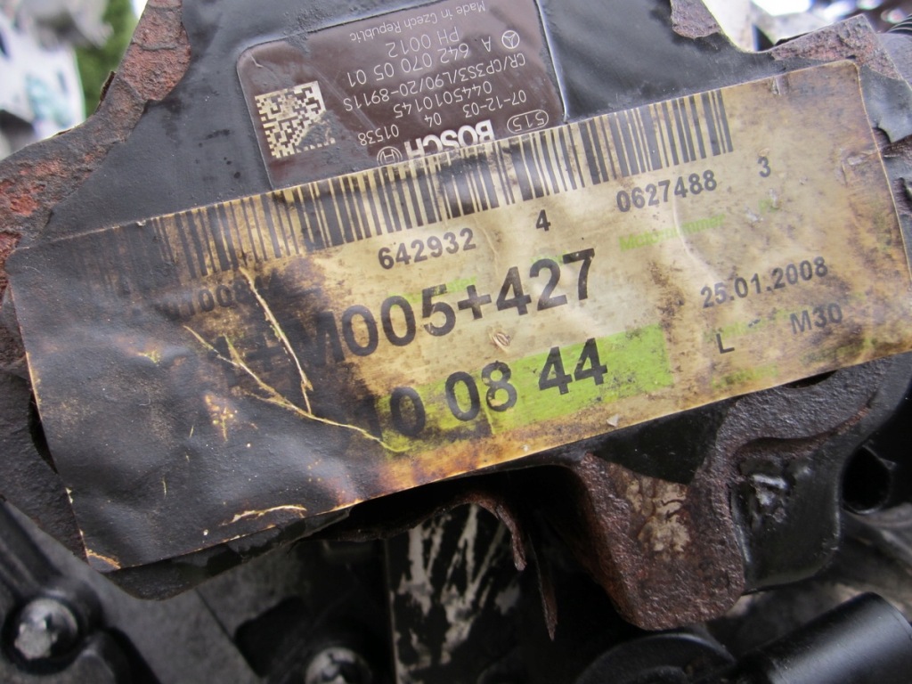 фото №9, Двигатель om642 642932 mercedes w221 s320 3.0 cdi v6 4matic 4x4