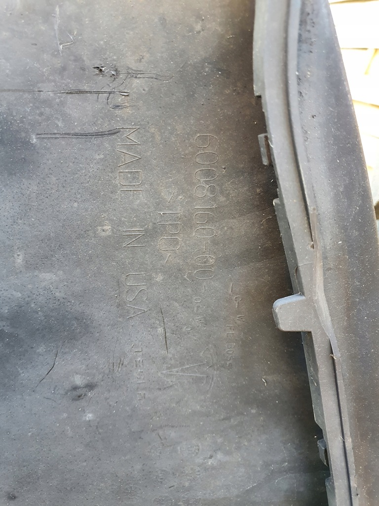 фото №7, Плита pod бампер перед tesla model s 6008160-00-d