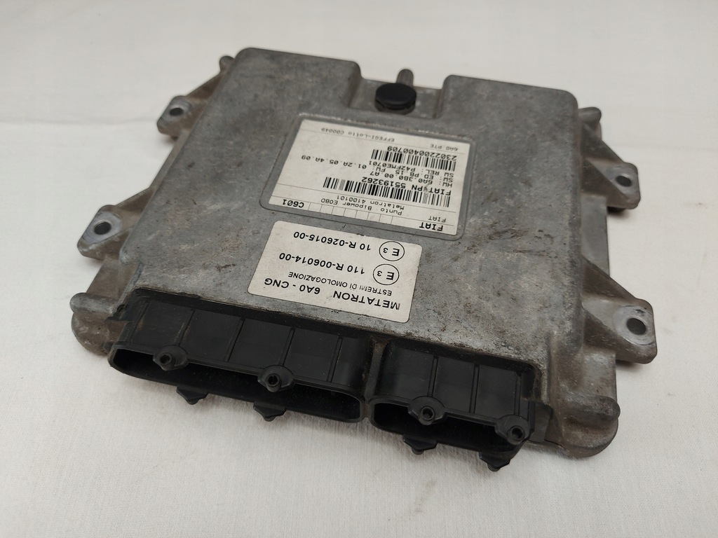 фото №1, Бортовой компьютер fiat punto ii 1.2 bipower metan 55193262