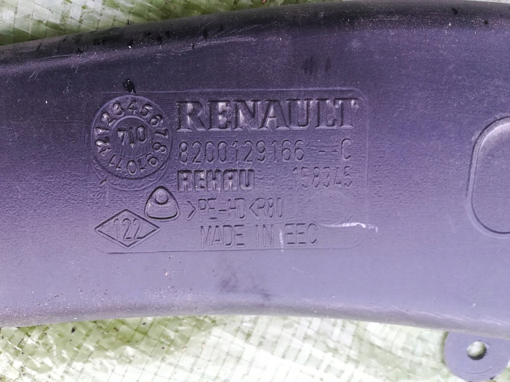 фото №4, Канал труба шланг повітря renault scenic ii