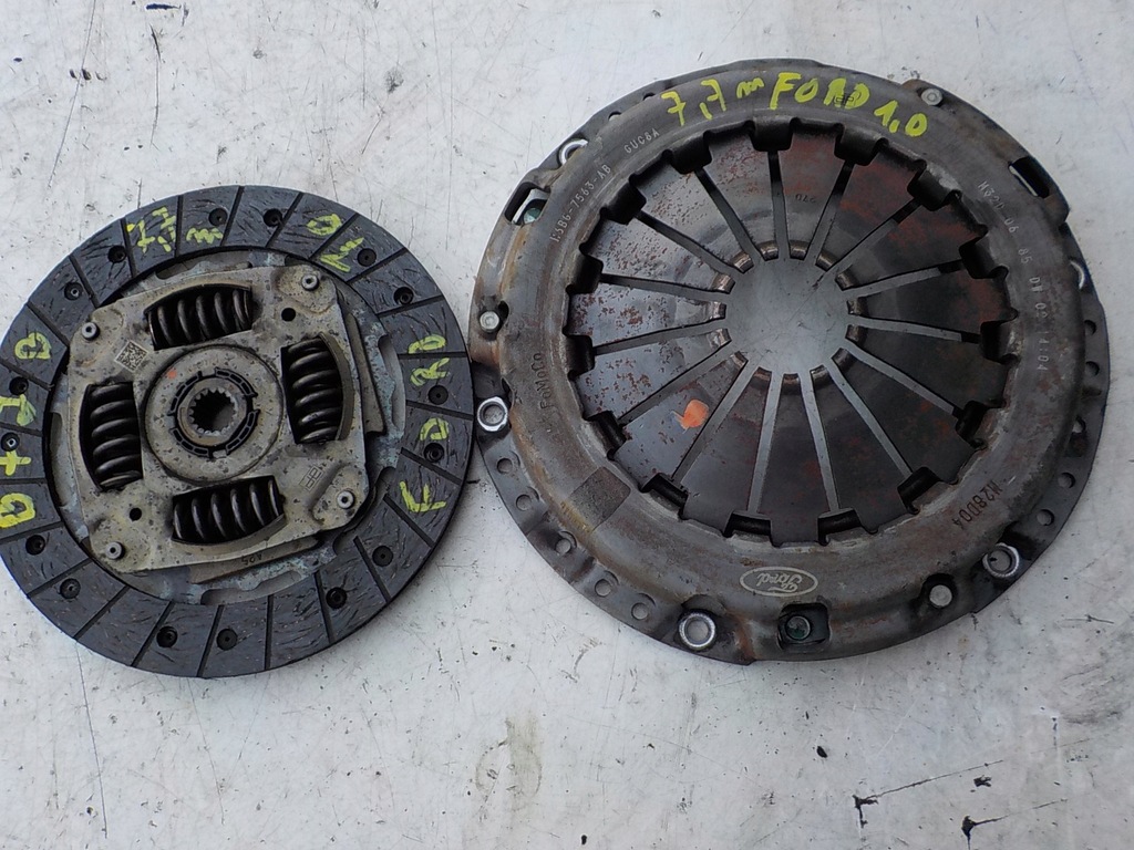 фото №1, Puma mk2 1.0 eco b7jb сцепление h6bg-7563-ab