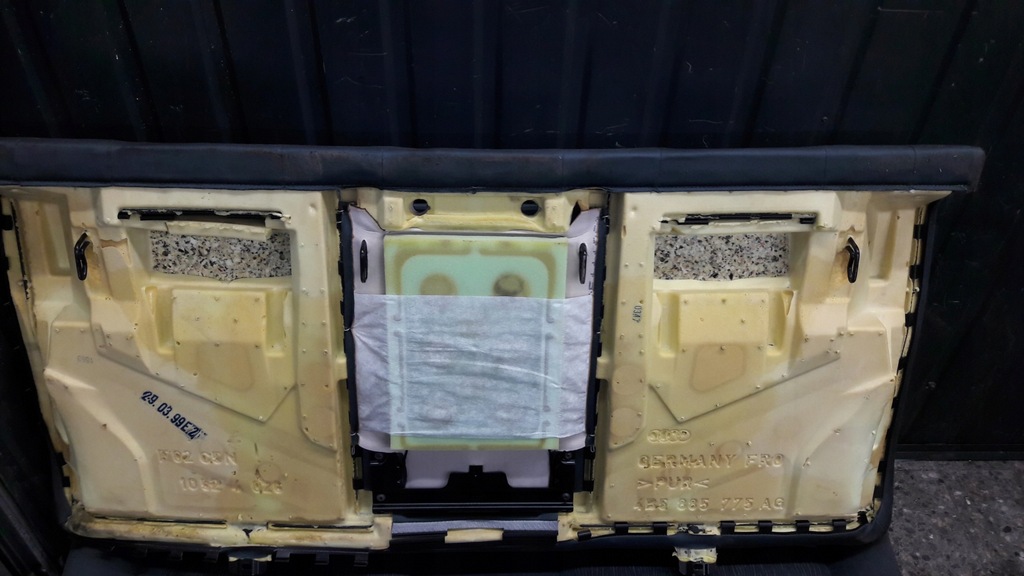 фото №7, Заднее сиденье задняя audi a6 c5 sedan 99r зелёный