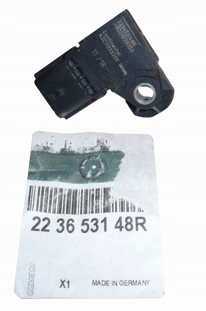 фото №1, Датчик тиску map датчик 1.6dci renault 223653148r оригінал