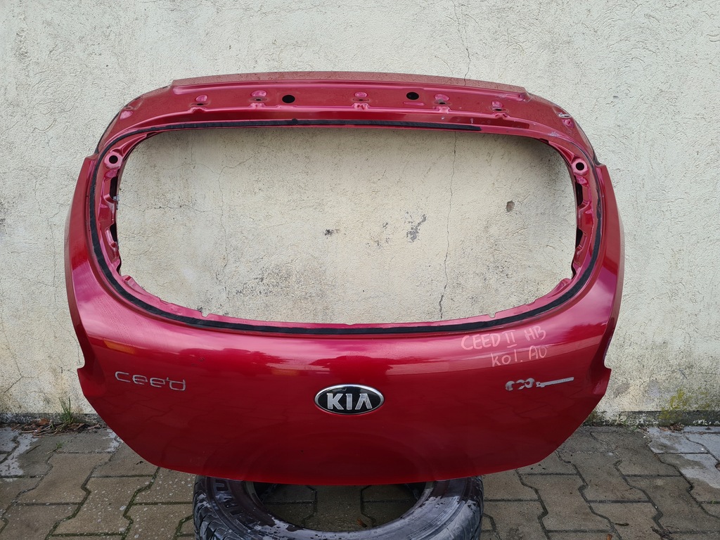 фото №1, Kia ceed ii hb крышка багажника задняя задняя a0 2012-