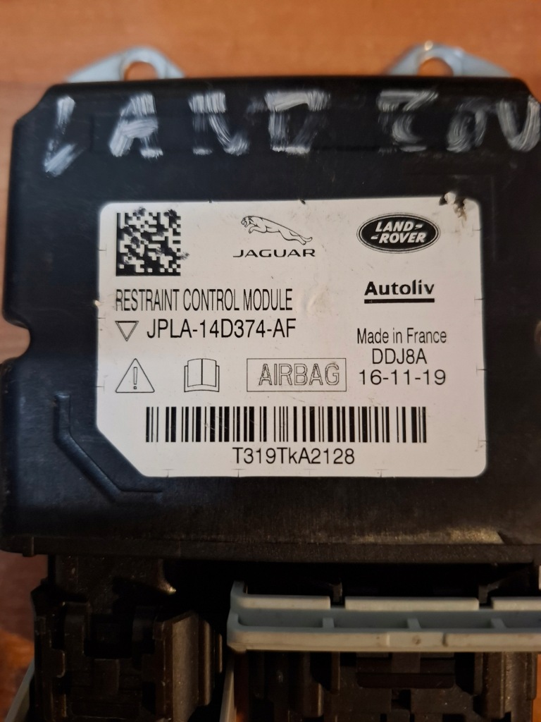 фото №3, Land rover range rover jaguar модуль подушка безпеки jpla-14d374-af