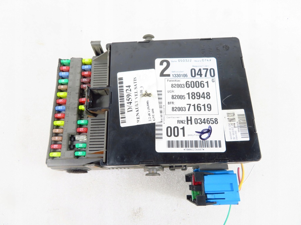 фото №1, Модуль uch-2 renault vel satis 2.2 dci 8200360061 8200518948