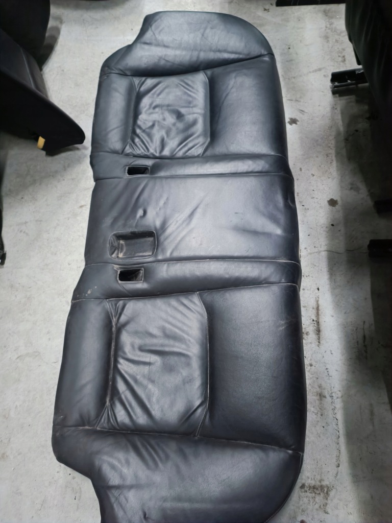 фото №5, Bmw e60 сиденья сиденье заднее сиденье сиденья обивка кожа чёрные