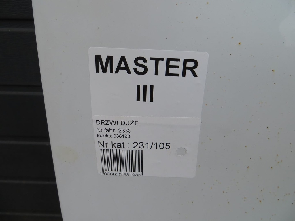 фото №8, Master movano iii дверь левый задняя задние 10-