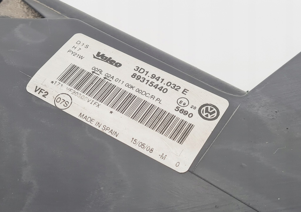 фото №7, Vw phaeton i lift лампа передня перед права led