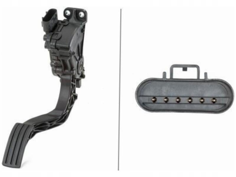 фото №1, Педаль газа датчик ford fiesta v mk5 01-10 fusion 02-12