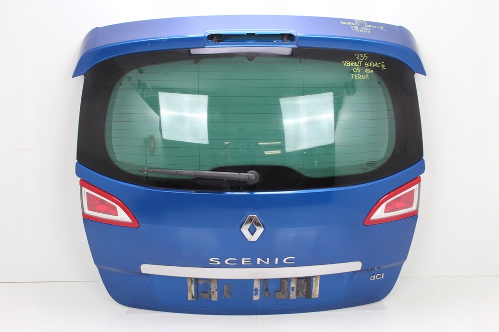 фото №1, Кришка багажника задня багажника renault scenic iii 09-15 terna
