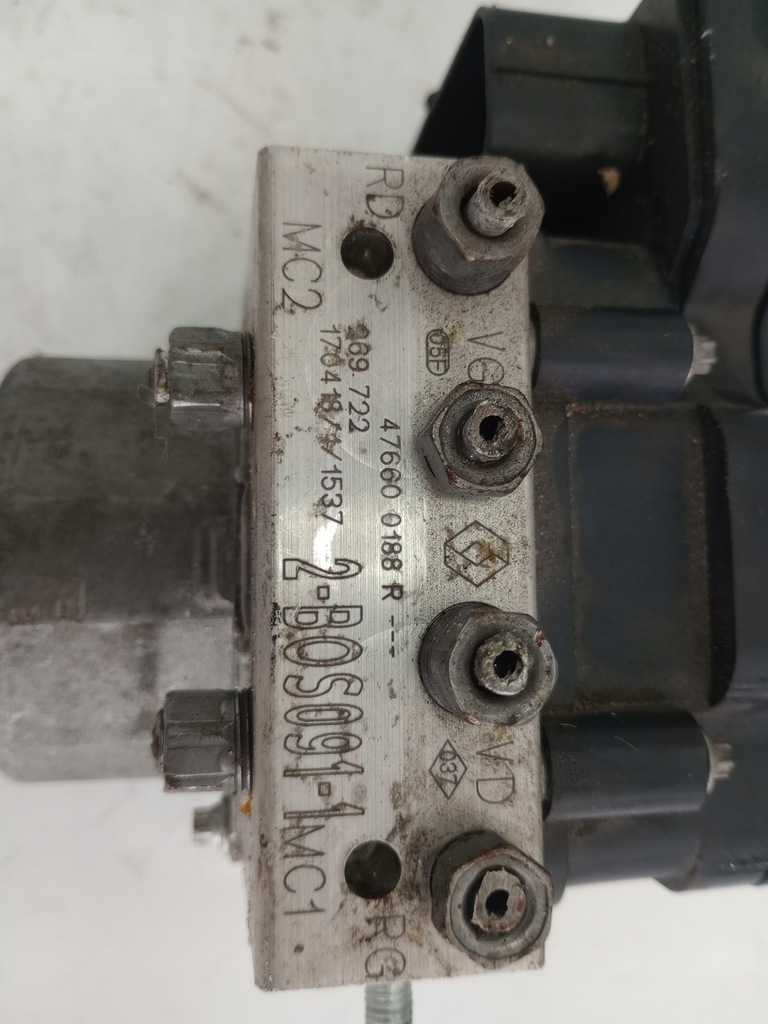 фото №8, Renault captur 2019 насос тормозная abs 476600188r europa