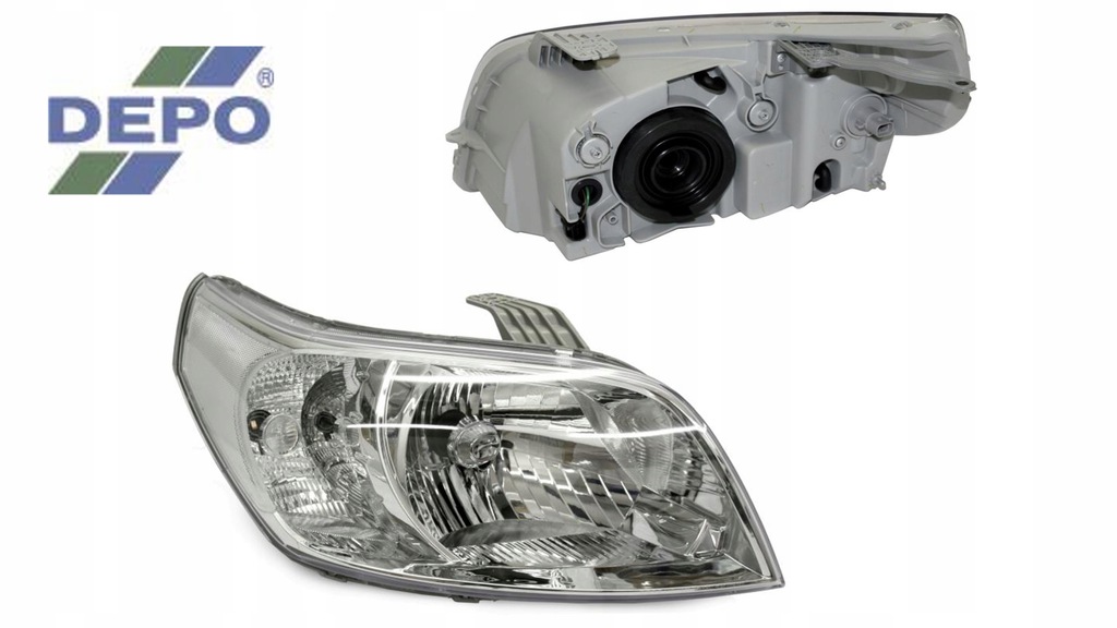 фото №1, Лампа фара правий chevrolet aveo hb 08-