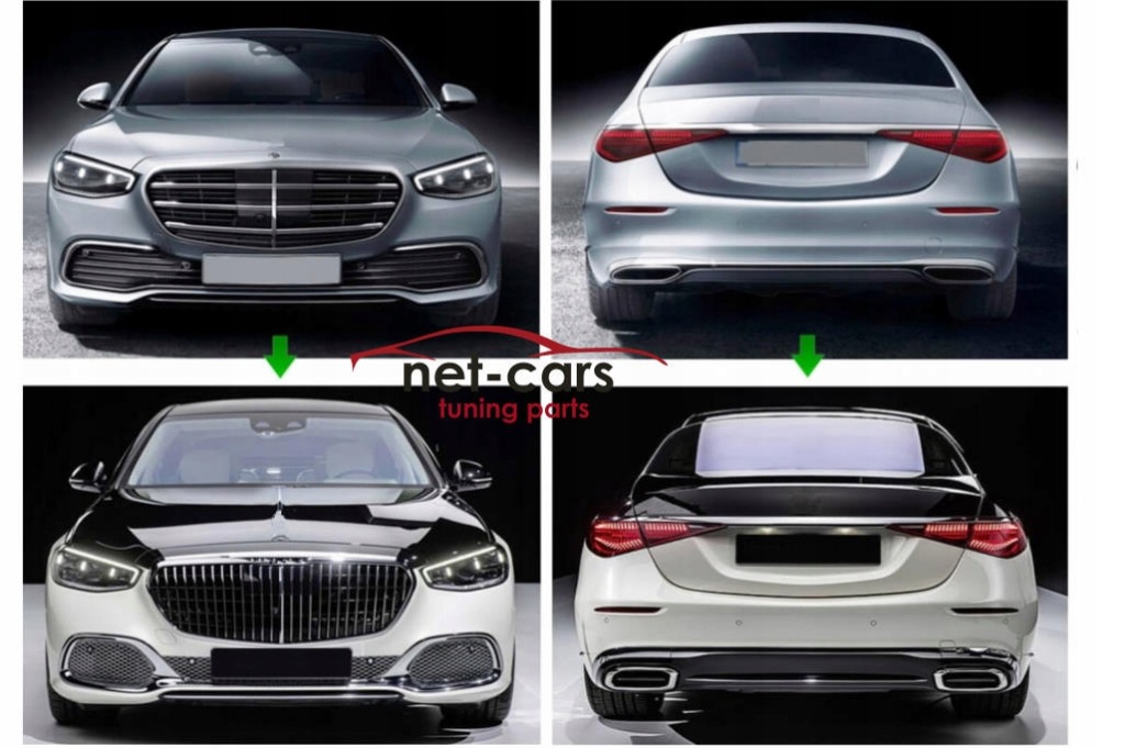 фото №16, Бампер перед задня решітка радіатора mercedes s w223 amg m b