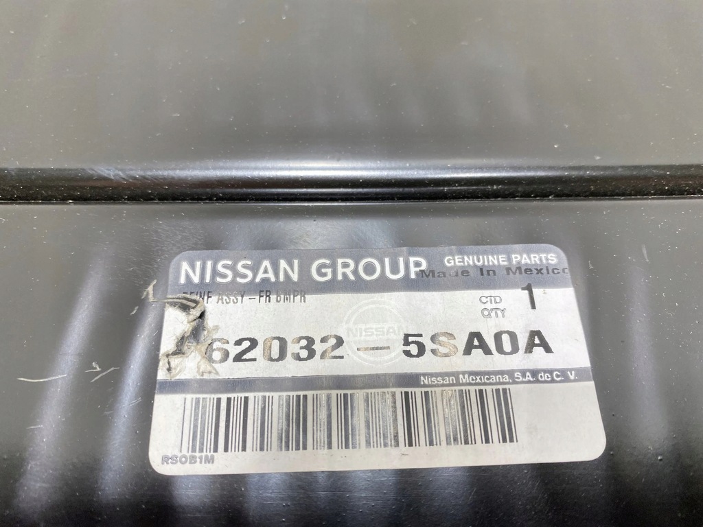 фото №11, Nissan leaf ii балка бампера перед 620325sa0a 2017 -