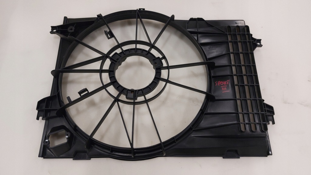 фото №1, Корпус вентилятора радіатор hyundai tucson 2.0 crdi 2004-10