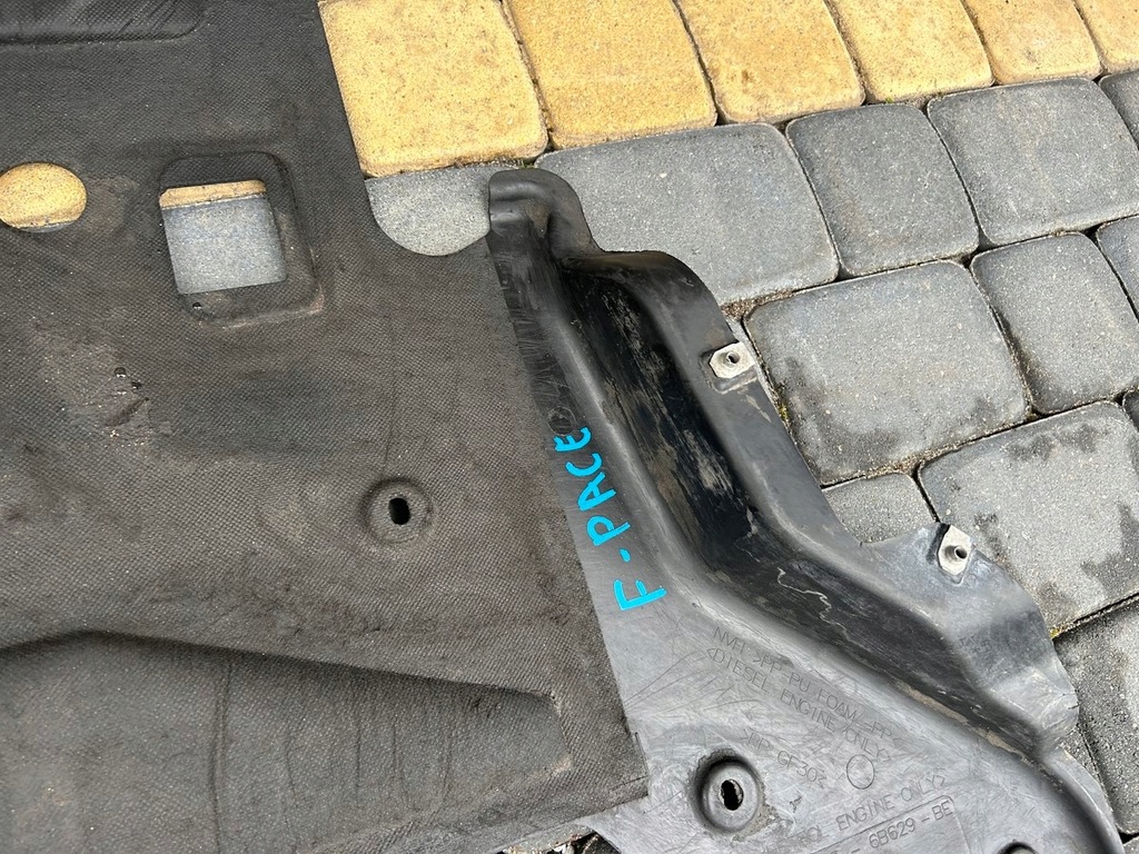 фото №8, Jaguar f-pace плита защита подвеска pod двигатель hk83-6b629-db