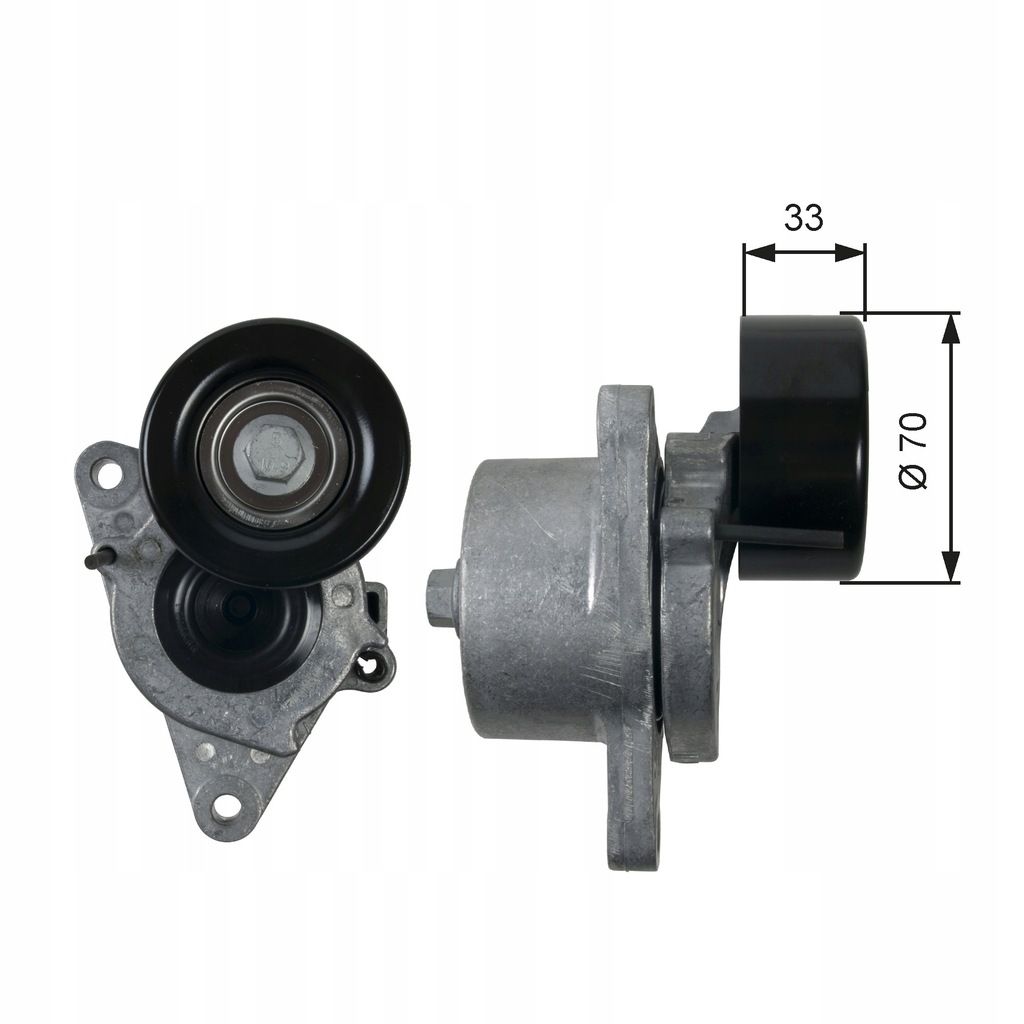 фото №1, Натяжитель ремень поликлиновый nissan cabstar np300 navara nt400 cabstar pat