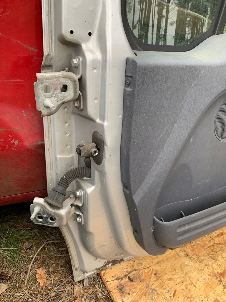 фото №12, Transit connect mk1 двері правий перед скло ручка сріблястий bdb