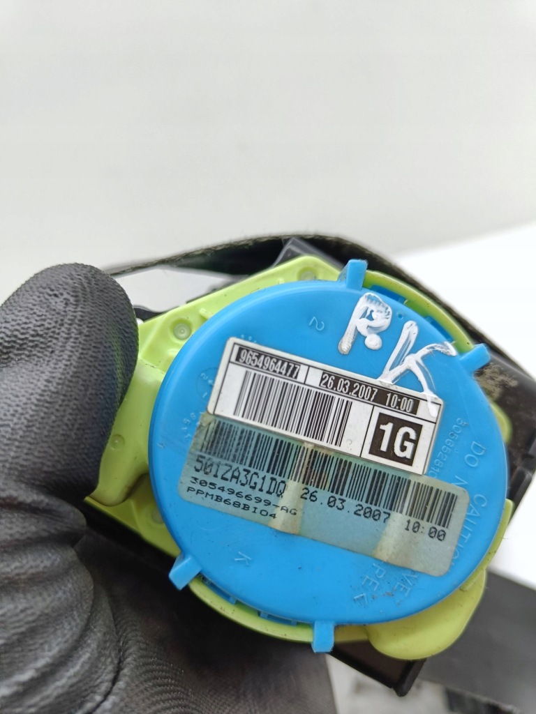 фото №10, Citroen c4 i picasso 2007 pas безпеки сидіння передній