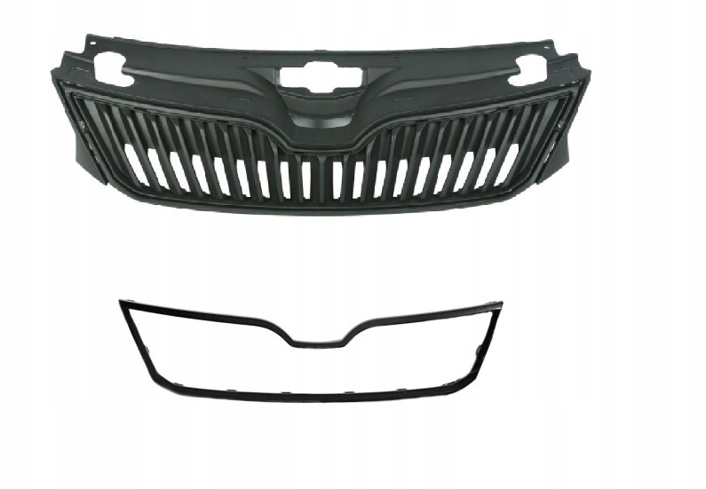 фото №1, Skoda rapid 12-17 решітка радіатора решітка радіатора рамка czarna