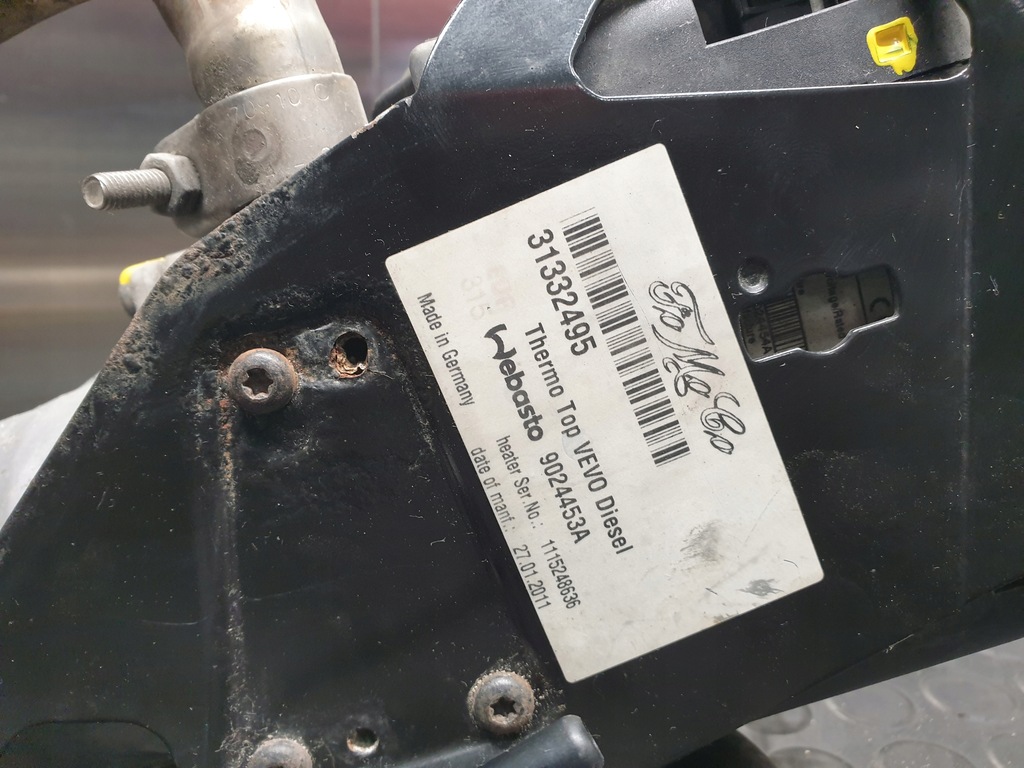 фото №7, Volvo s60 ii s80 ii v70 iii xc70 xc60 обігрівач webasto обігріву стояночного