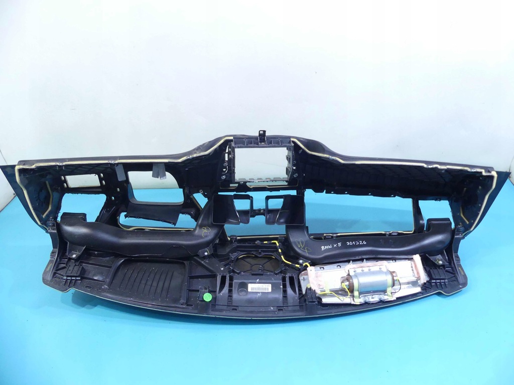 фото №8, Панель приладів приладова bmw x5 e70 lift czarna оригінал