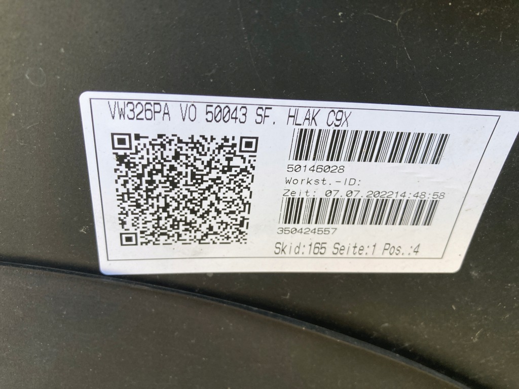 фото №15, Бампер передний перед vw tiguan ii 2 lift 5na