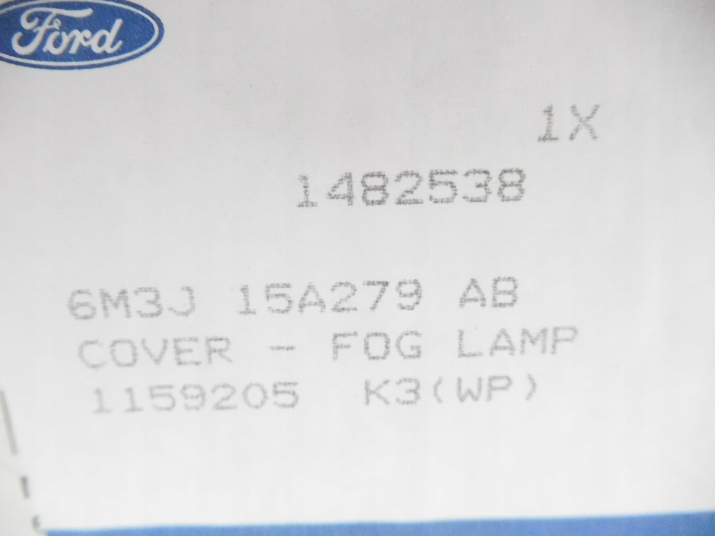 фото №7, Защита лампы противотуманной левый перед ford ranger 2006-2011 оригинальный номер 1482538