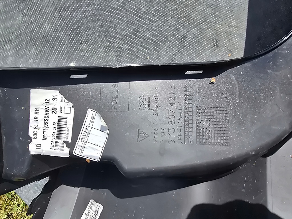 фото №11, Бампер задний задняя porsche cayenne 9y3 iii lift coupe 23- pdc red обшивка