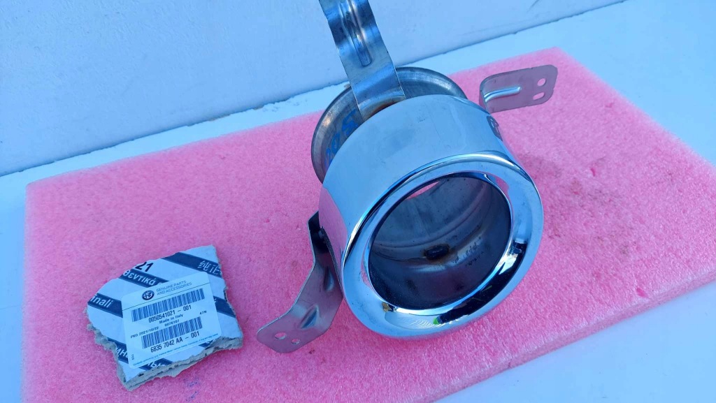 Alfa romeo stelvio наконечник глушника хром ліва nowa оригінальний номер Доставка