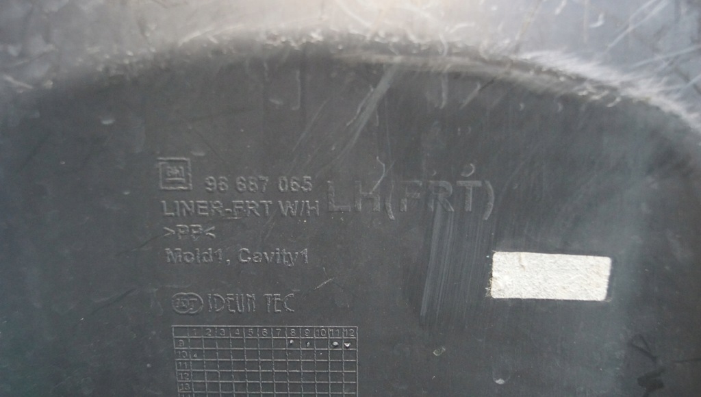 фото №11, Підкрилок лівий перед chevrolet spark m300 96687065