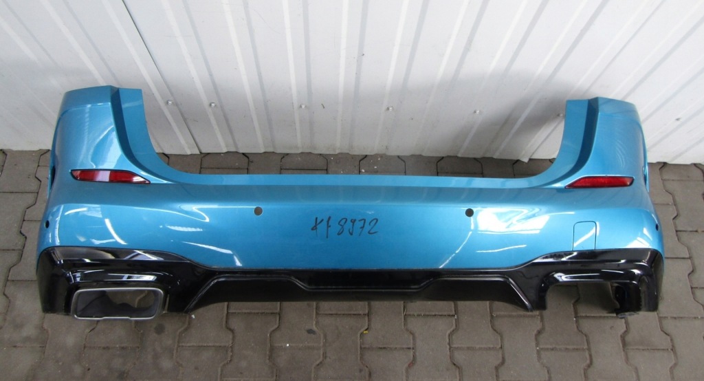 фото №1, Бампер задняя bmw 2 f44 gran coupe m performance 19- / направляющие