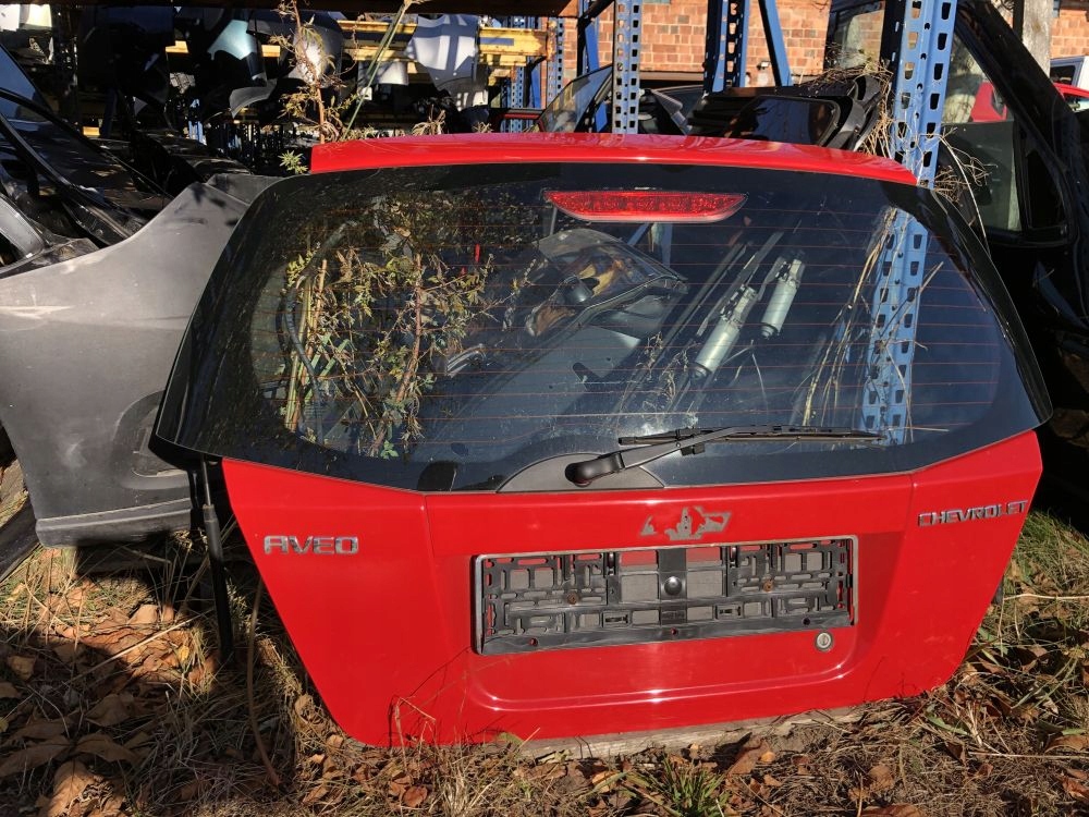 фото №1, Chevrolet aveo кришка багажника з скло 2010 4 двері