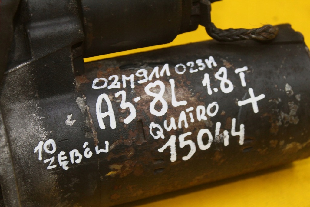 фото №6, Стартер s3 8l 1.8 t ajq 02m911023a 10 зубьев