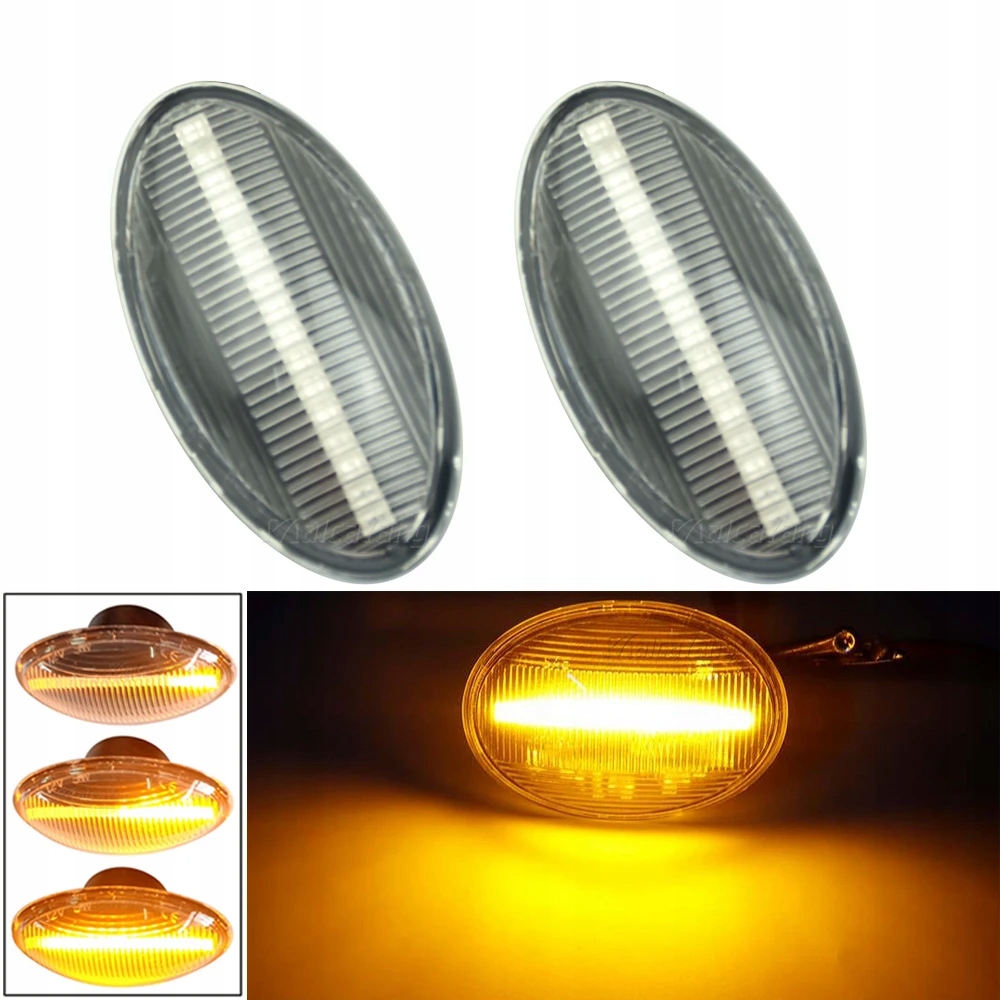 фото №1, Dla bmw mini cooper r50 r52 r53 динамічний бічний світло габаритний led sekw