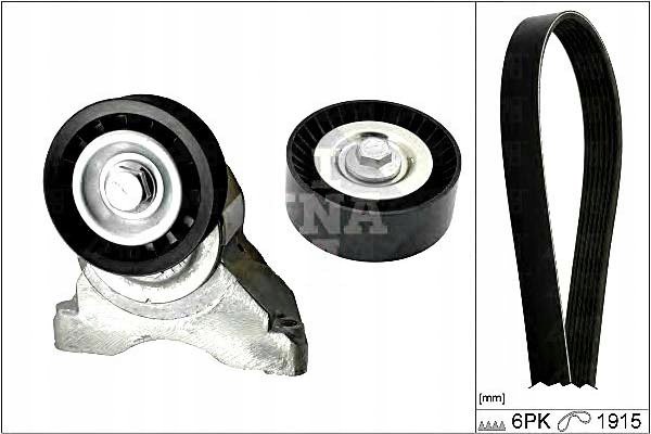 фото №1, Набор ремень клиновой ina k016pk1915 5525480 8642