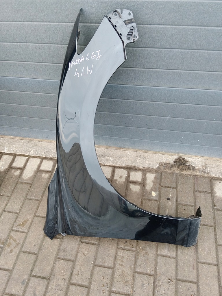 фото №12, Mazda 6 gj крыло перед левый чёрный 41w