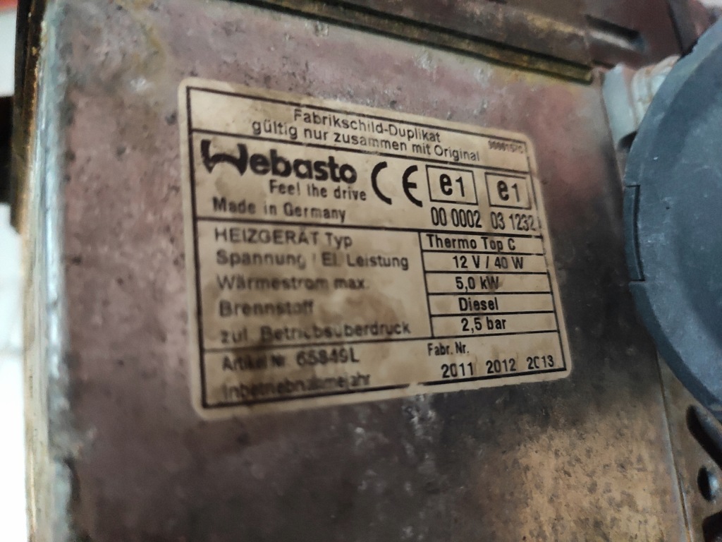 Range rover vogue l322 4.4d webasto насос циркуляційна xh42-9j294-cb Ціна