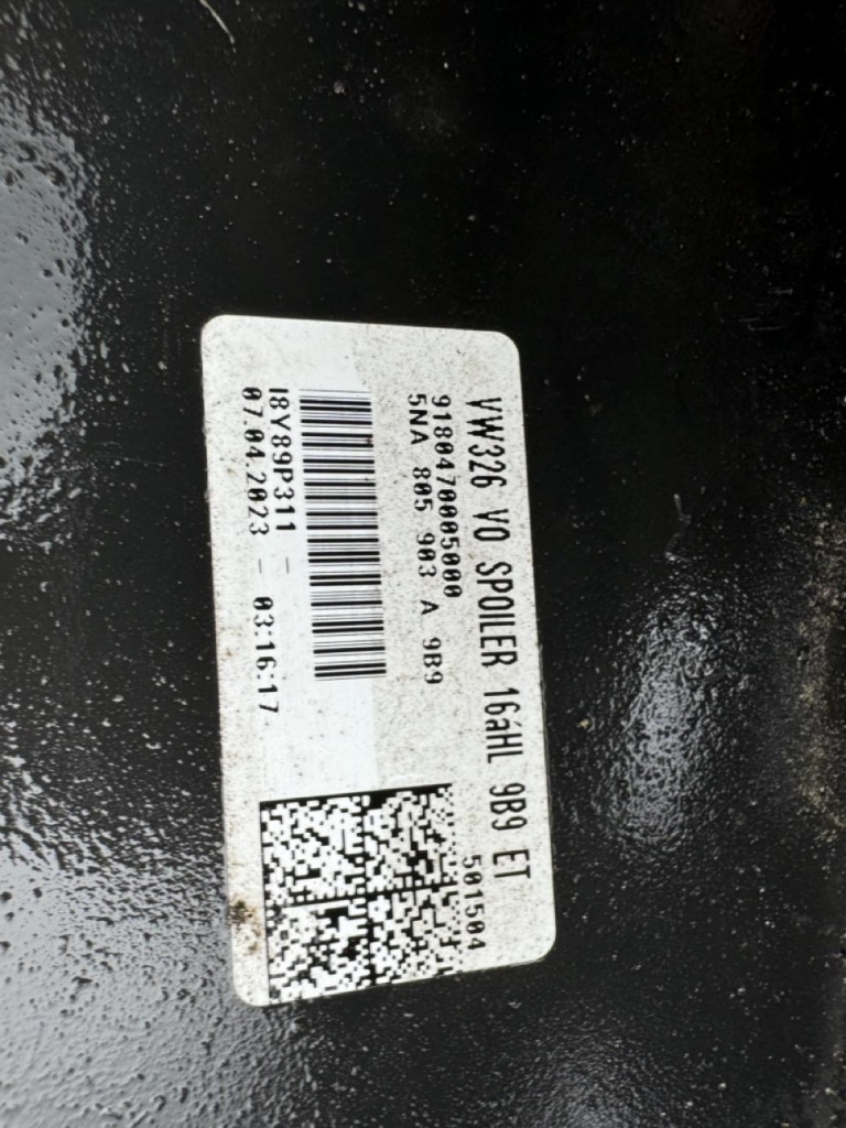 фото №12, Бампер перед vw tiguan ii 2 5na 16-