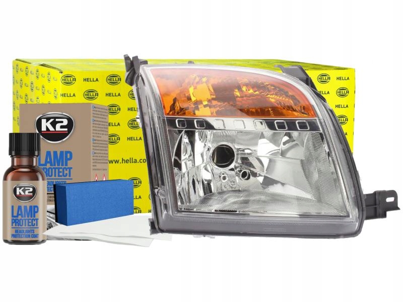 фото №4, Фара лампа правый ford fusion 05- hella