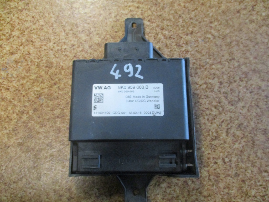 фото №1, Стабилизатор напряжения audi a5 8t 8k0959663b