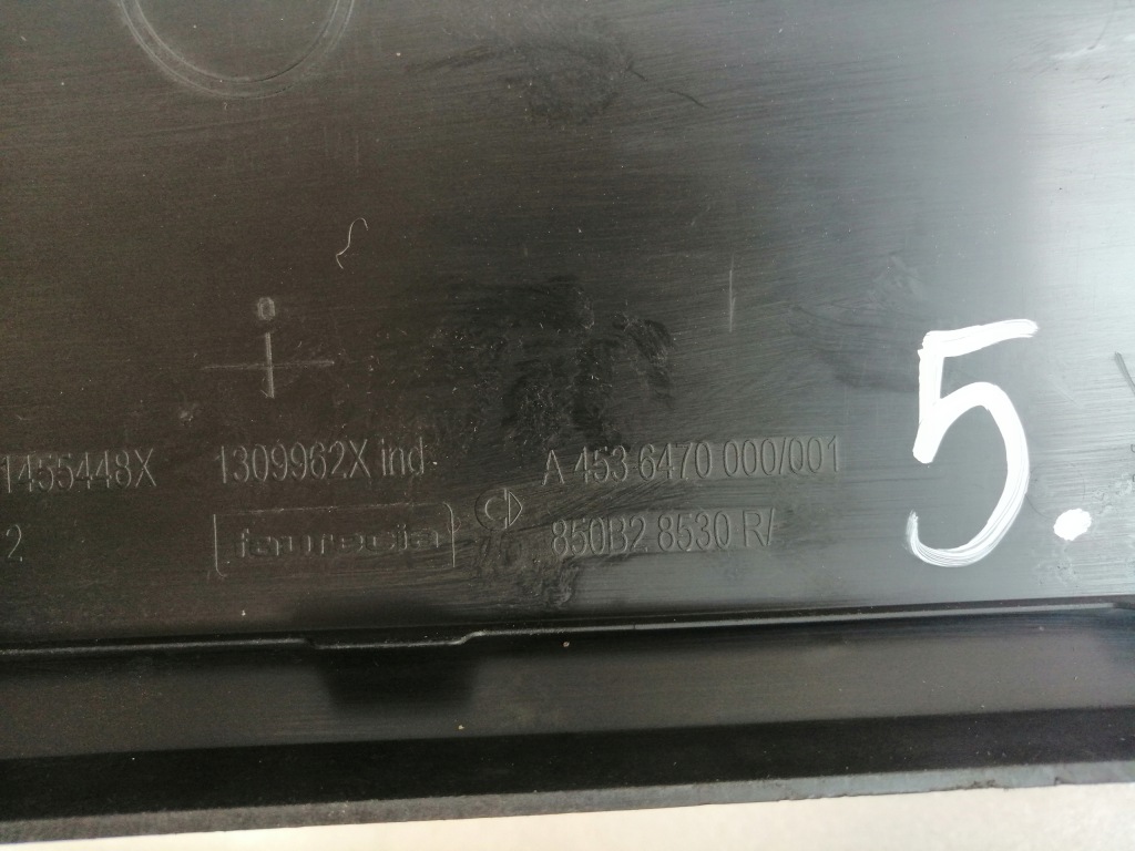 фото №9, Спойлер накладка бампера перед smart 453 a4536470000