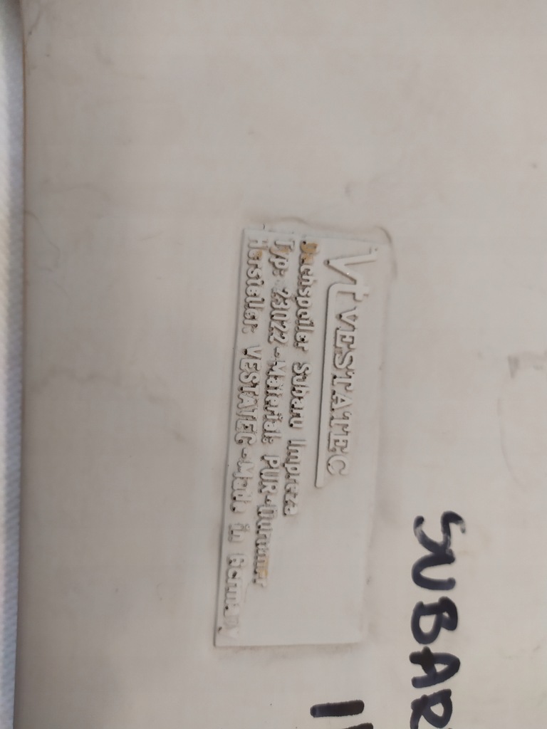 фото №9, Спойлер задня задній спойлер subaru impreza