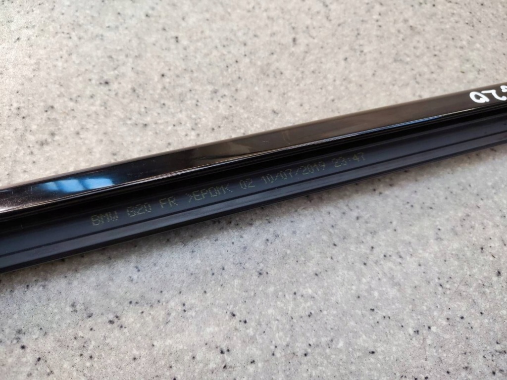 фото №9, Молдинг уплотнитель дверь левая левый перед czarna bmw 3 g20 g21