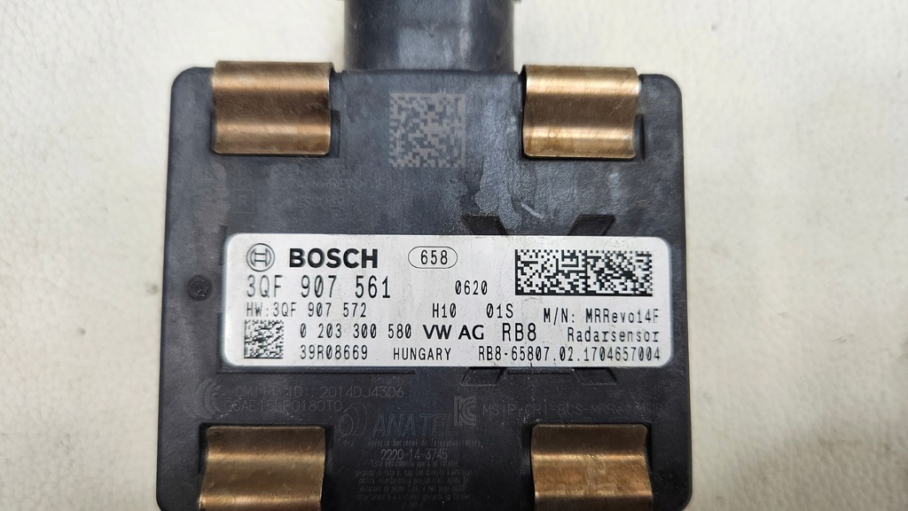 фото №5, Датчик радар disctronic acc vw 3qf907561
