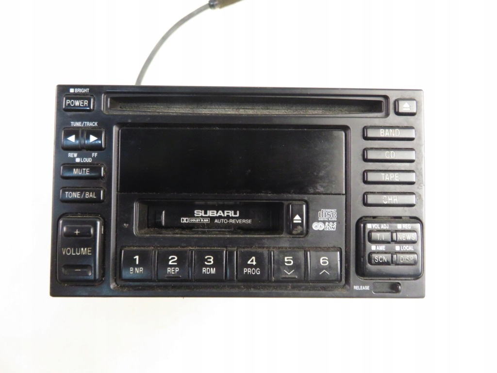 фото №1, Радио subaru legacy iii kombi bh