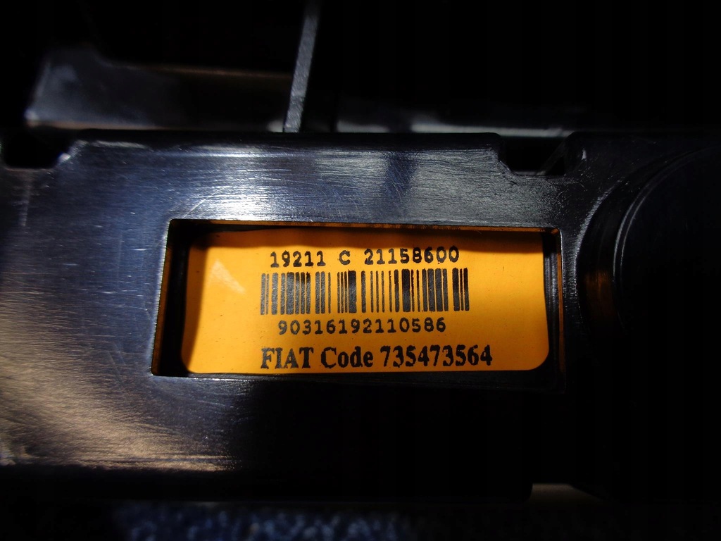 фото №8, Рамка радіо повітропровід перемикачі lancia delta 3 iii 2008-2014r.