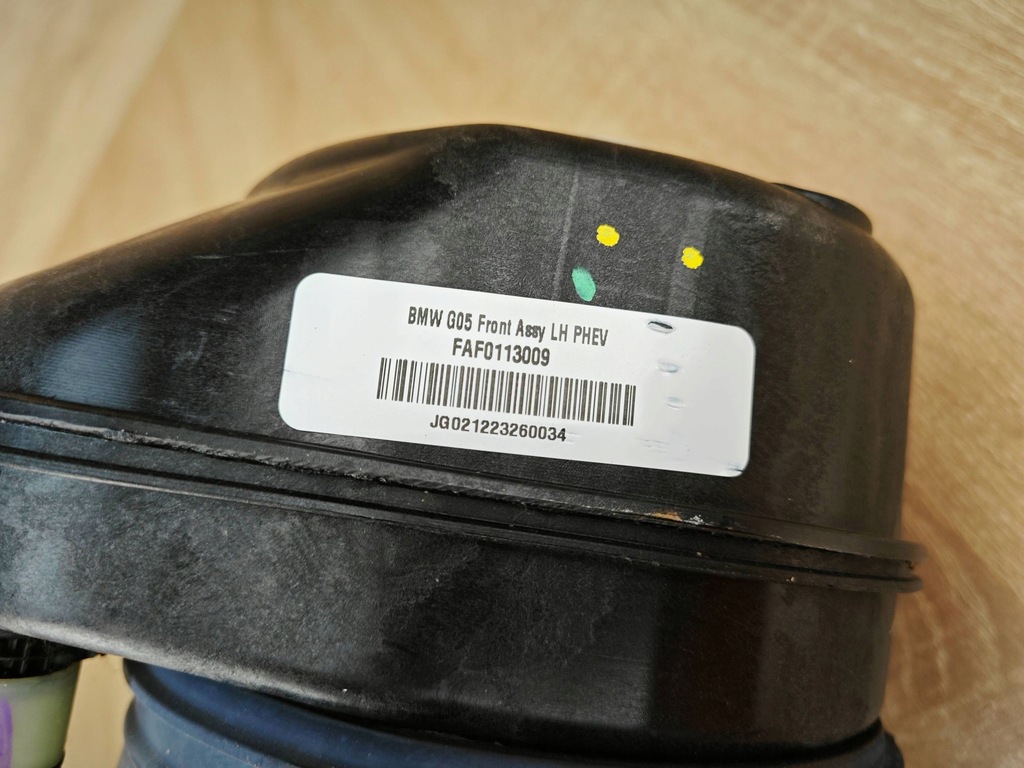 фото №9, Org амортизатор пневматический vdc левый перед bmw 3.0d g06 g05 6892425 10km